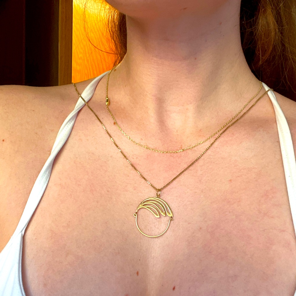 14k Gold Pendent Necklace